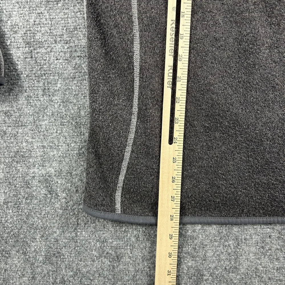 Kuhl Jacket Mens Large Gray Alfpaca Fleece Full‎ Zip Thumbholes Hiking Outdoor